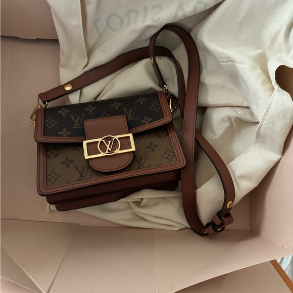 Louis Vuitton Mini Dauphine shoulder bag and wallet - Picture 2 of 11